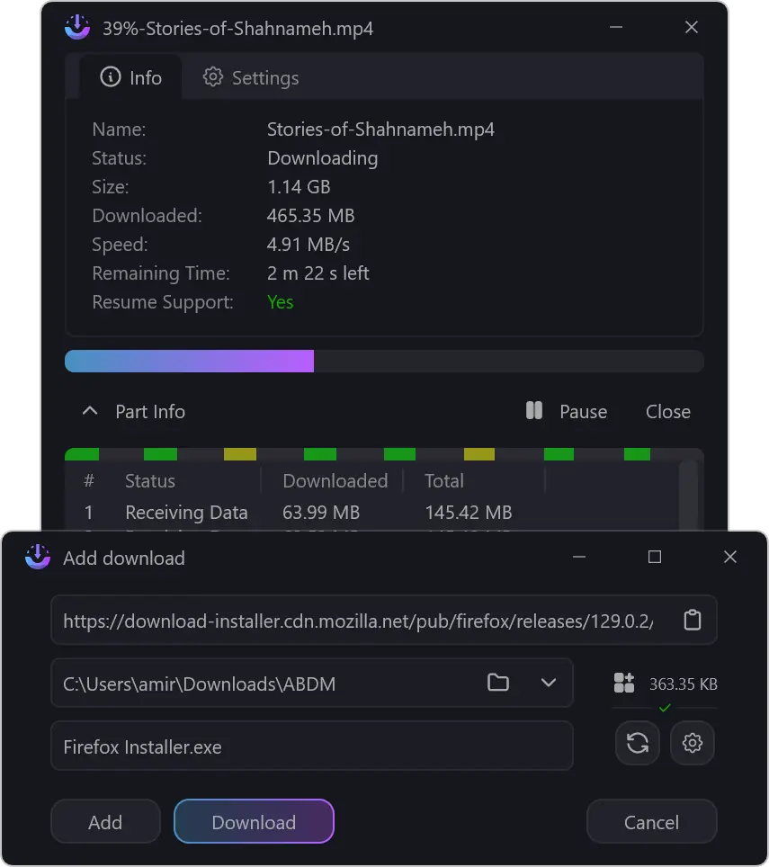 Ab Download Manager :IDM