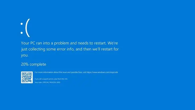 Windows 10 fatal error 2025 fix